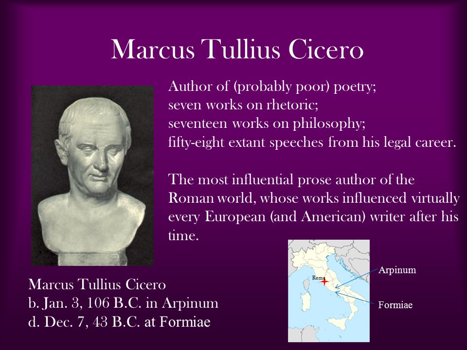 Ciceros speeches